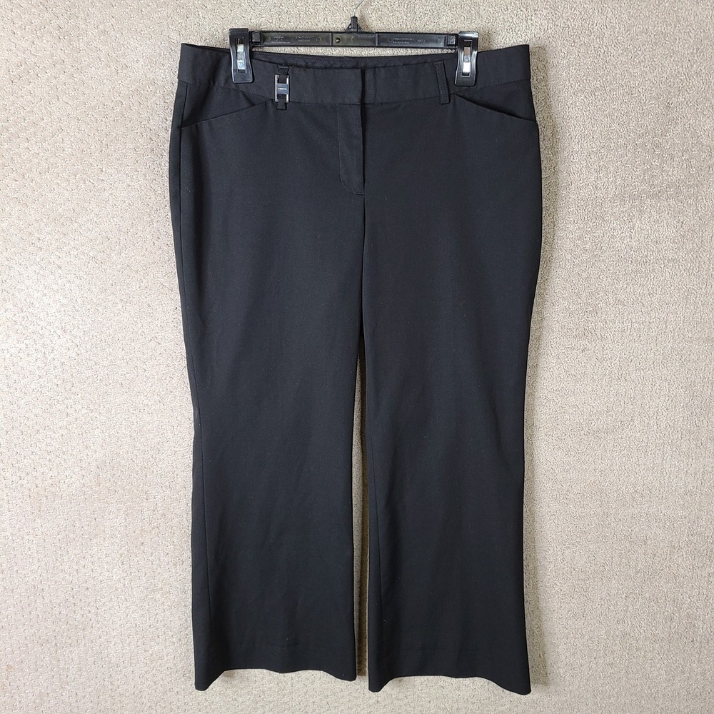 Express Pants Womens‎ 10S Black The Editor Barely Boot Stretch Casual Formal